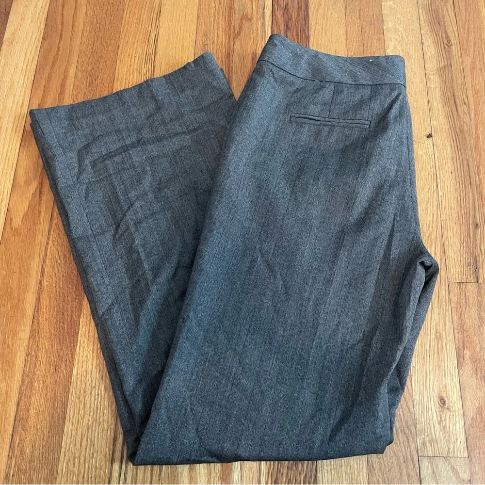 J.Crew Perfect Fit Gray Pinstripe Suit Pants size 10 - Picture 4 of 7